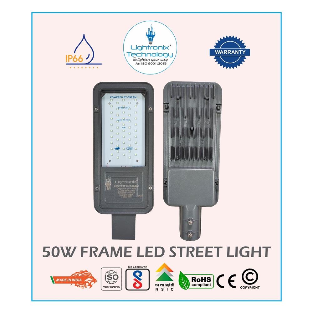 50W LED STREET LIGHT FRAME MODEL